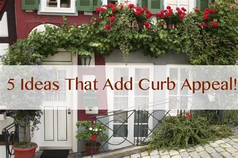 curb appeal  easy ways  freshen  homes exterior