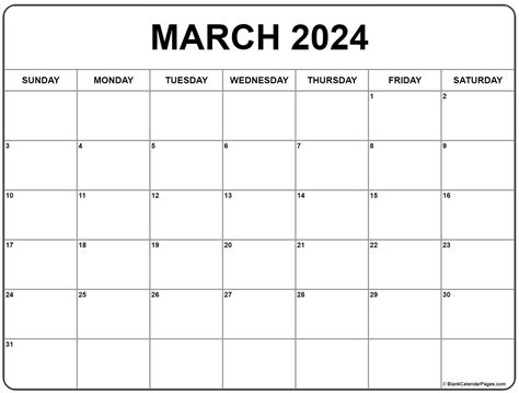 march   printable calendar printable world holiday