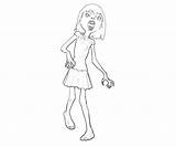 Zombie Girl Coloring Pages Drawing Minecraft Standing Getcolorings Getdrawings sketch template
