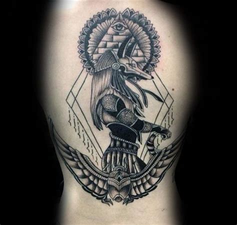 Tattoo Trends Ancient Egyptian Themed Mens Anubis Upper