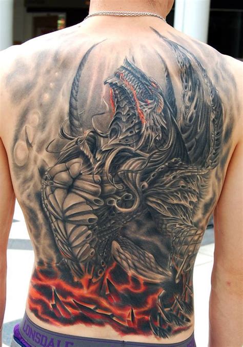 10 Mind Blowing Back Piece Tattoos Epic