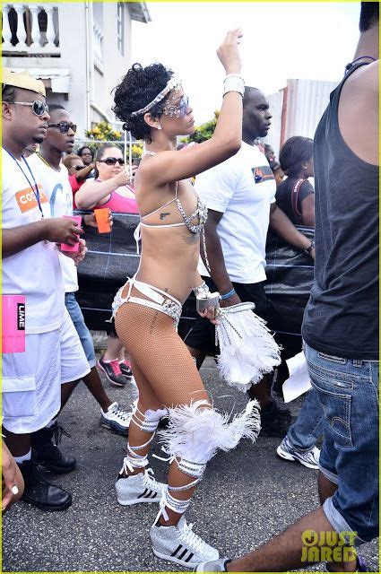 Celeb Diary Rihanna Barbados Kadooment Day Parade Rihanna Barbados