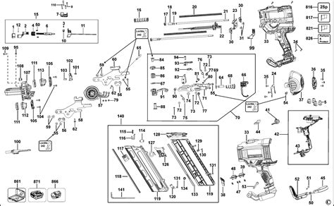 dewalt  type  parts diagram