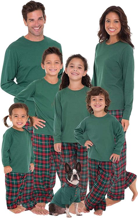 family christmas pajamas flannel christmas pjs matching redgreen walmart canada