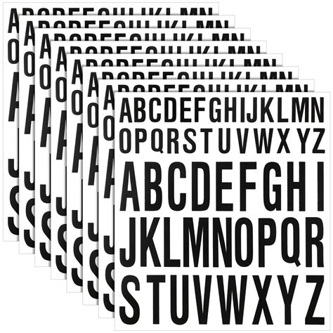 buy  sheet  adhesive letters stick  vinyl letters capital letter stickers alphabet