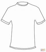 Shirt Coloring Pages Template Blank Shirts Printable Sheet Kids Book Clipart Paper Dot sketch template