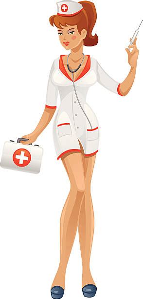 sexy nurse illustrations royalty free vector graphics