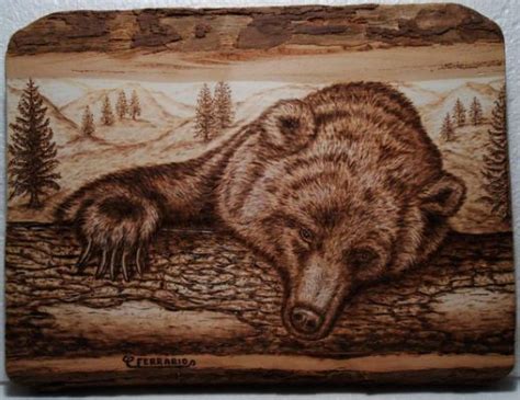bears images  pinterest   wood burning stencils