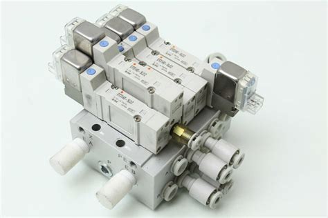 smc manifold valve assembly   sy lz ebay