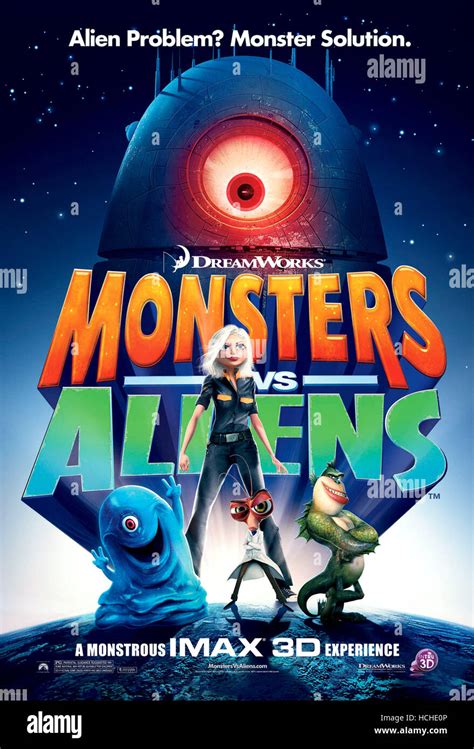 Monsters Vs Aliens From Left B O B Voice Seth Rogen Ginormica