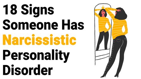 18 signs someone has narcissistic personality disorder