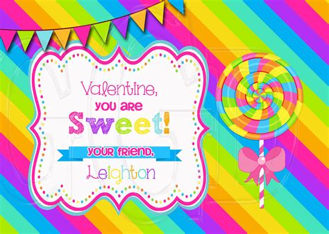 lollipop valentine valentines lollipop rainbow lollipop swirl lollipop valentines printable