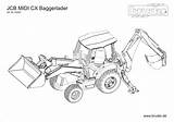 Coloring Pages Bruder Construction Kunjungi sketch template