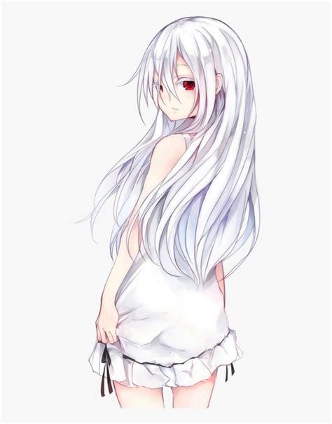 White Anime Characters Female Hair Anime Character Girl Wallpaper Hd