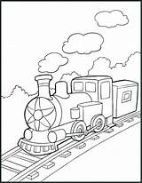Coloring Train Pages Freight Lego Steam Locomotive Pdf Getcolorings Trains sketch template