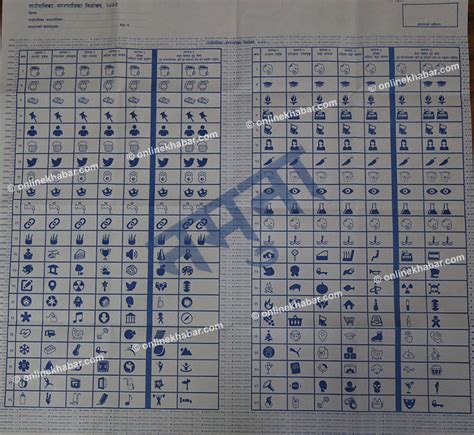 types  ballot papers ready  nov  polls onlinekhabar english