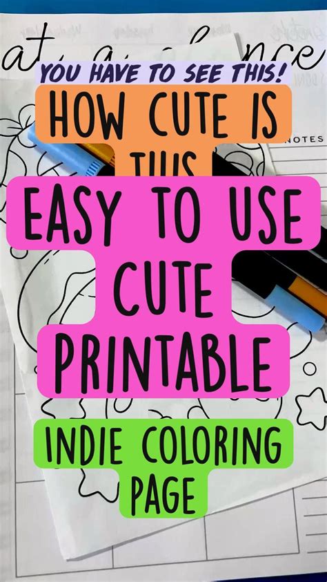 cute coloring pages aesthetic kawaii coloring pages trippy coloring