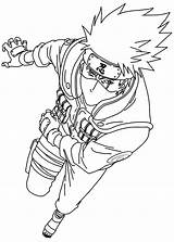 Naruto Kakashi Mewarnai Hatake Sasuke Spesial Shippuden Poplembrancinhas sketch template