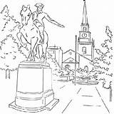 Boston Coloring Massacre Pages Getcolorings Printable sketch template