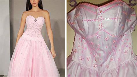 ads versus reality 14 disappointing wedding dresses bored panda