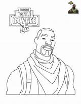Fortnite Coloring Pages Printable Commando Print Size sketch template