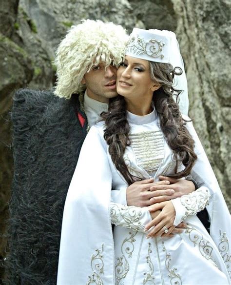 ossetia traditional cotumes dress north caucasus people