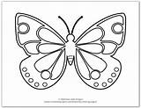 Butterfly Coloring Pages Printable Color Butterflies Kids Sheets Monarch Print Onelittleproject Little Multiple Choose Board sketch template