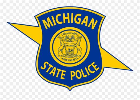 police clipart state trooper michigan state police png transparent png