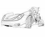 Sonic Coloring Hedgehog Pages Generations Car Running Run Printable Action Power Surfing Another Comments Popular Coloringhome sketch template