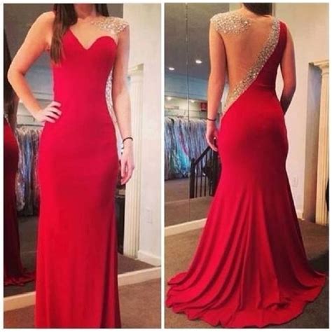 buy red mermaid prom dresses long prom dress 2016sexy
