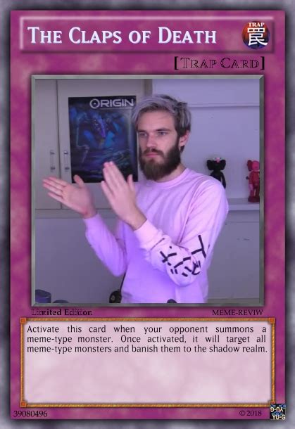 Free Trap Card To Counter Memers Pewdiepiesubmissions