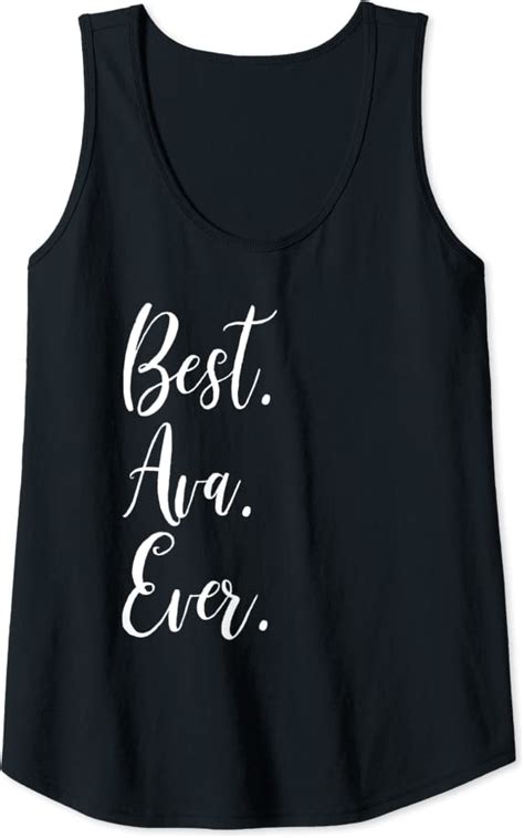 womens best ava ever shirt funny personalized first name