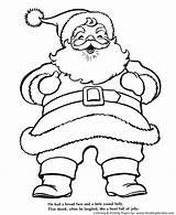 Christmas Night Before Nicholas St Visit Twas Coloring Pages Sheets Honkingdonkey sketch template