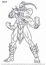 Mortal Kombat Goro Draw Drawing Step Necessary Improvements Finally Finish Make Tutorials Drawingtutorials101 sketch template