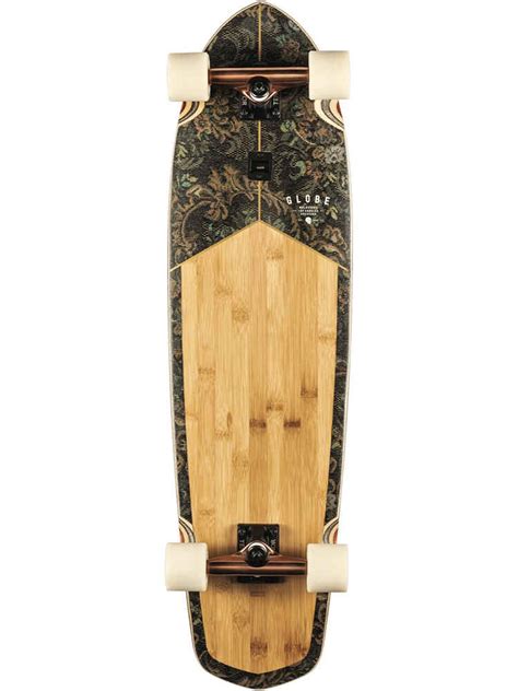 globe blazer xl cruiser skate board bamboo floral