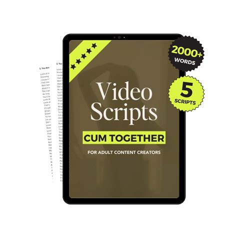 Onlyfans Video Scripts Adult Creators Online