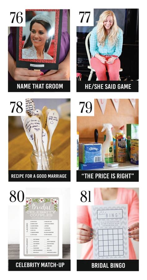 150 of the best bridal shower ideas the dating divas