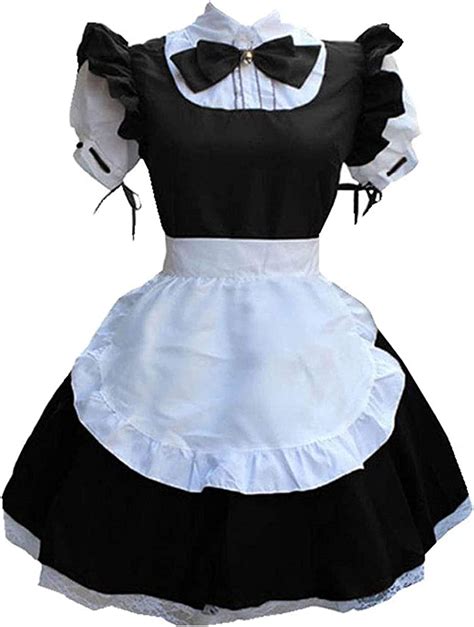 aobliss women s cotton wet french maid costume sexy costume cosplay