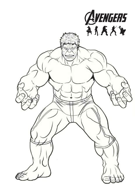 bruce banner pages coloring pages