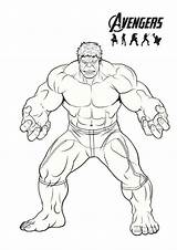Hulk Endgame Coloriage Tô Imprimer Màu Tranh Heros Avenger Mcu Panther Template Numbers Vingadores Colorir Xanh Người Bubakids sketch template