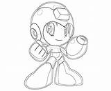Chibi Bosses Megaman sketch template