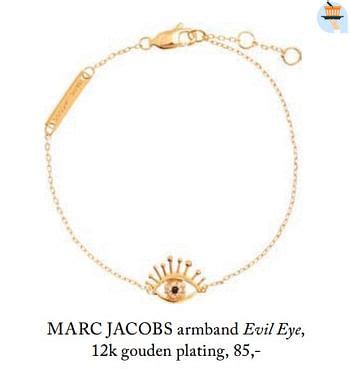 marc jacobs marc jacobs armband evil eye promotie bij de bijenkorf