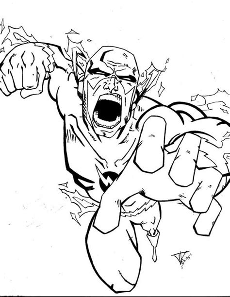 awesome flash coloring pages ideas   coloring sheets
