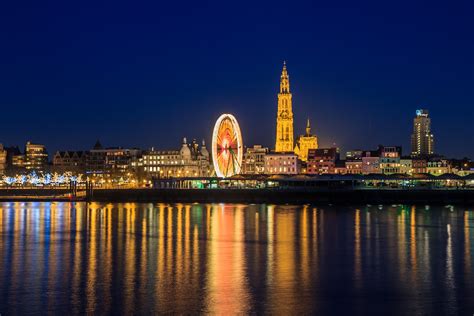 skyline  antwerp belgium buy  photo  getty im flickr