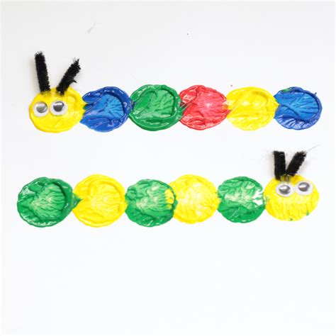 preschool caterpillar craft  karles sight  sound reading