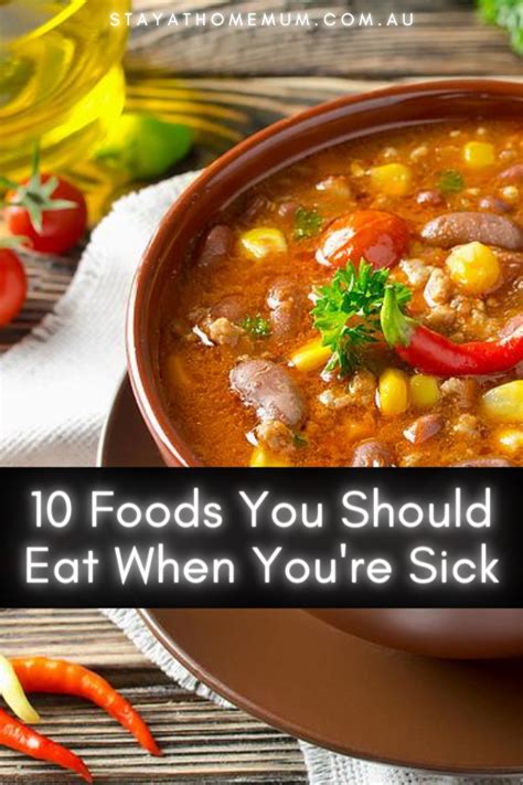 10 foods you should eat when you re sick