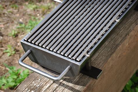 ss  hibachinator hibachi grill  stainless steel top