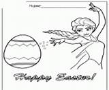 Coloring Pages Elsa Frozen Let Go Colouring Printable Easter Color Print Info sketch template