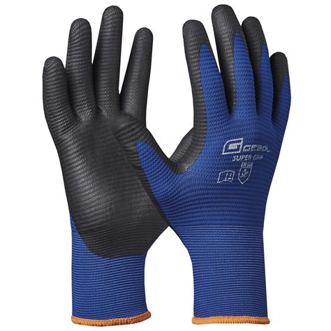 handschuhe super grip groesse  aus nylon sonderpreis baumarkt