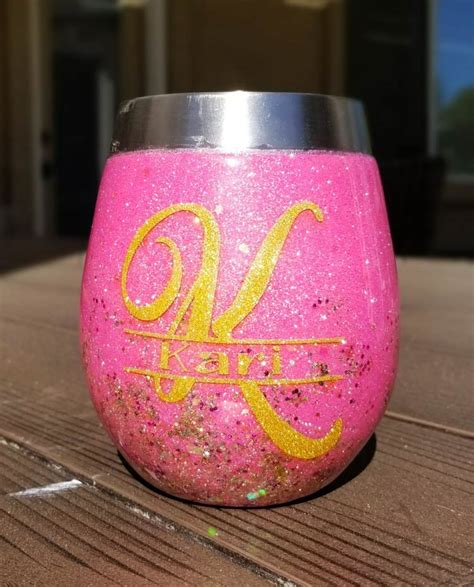 Personalized Stemless Wine Glasses Diy Tutorial Leap Of